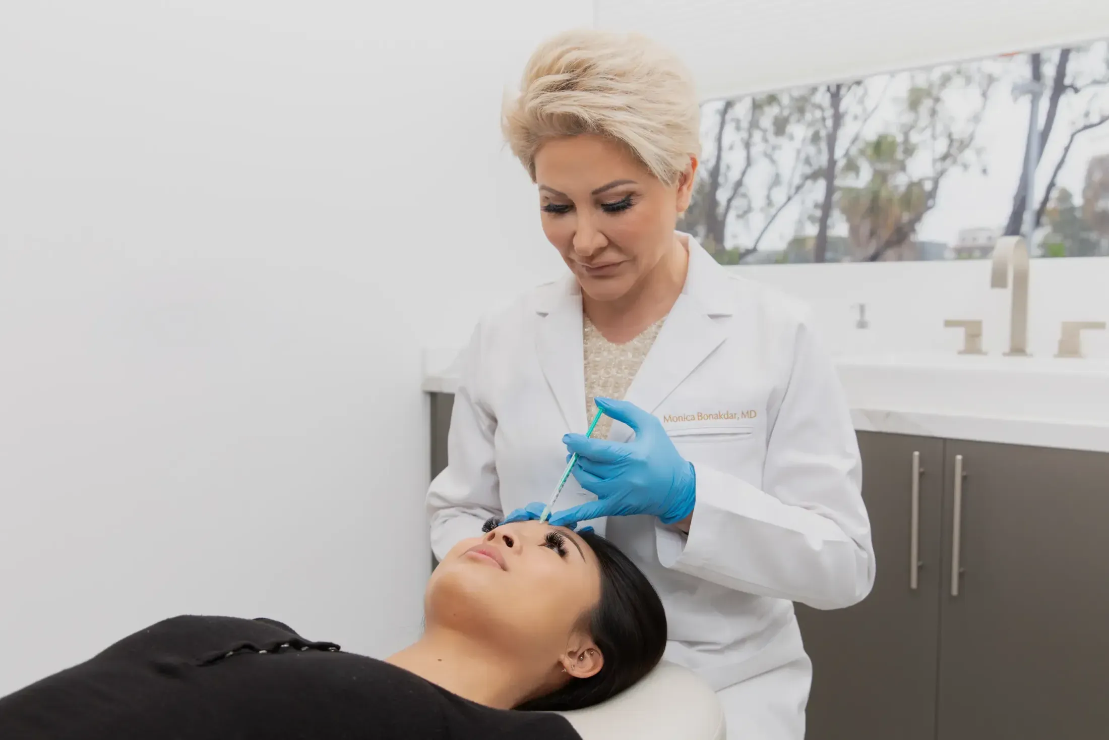 Patient Getting Botox Injections